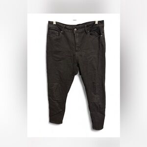 d. jeans womens Dark Black Skinny Jeans